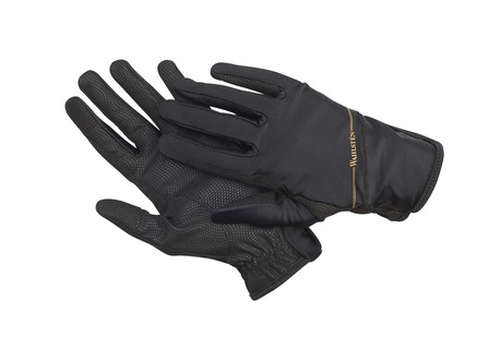 WAHLSTEN FOXA RIDING GLOVES, BLACK